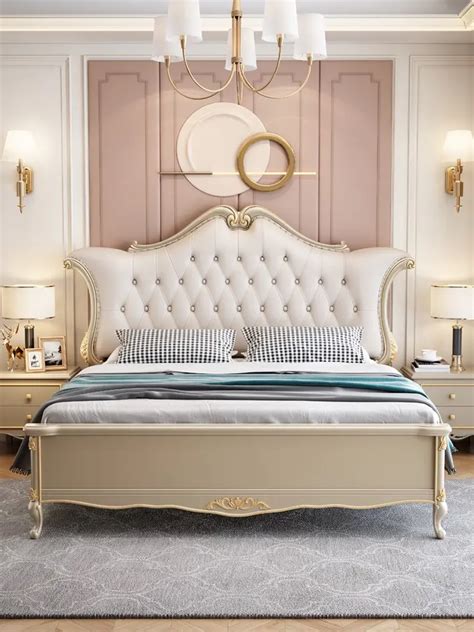 Modern Design Deco Bedroom Set With Classy Wooden Work.