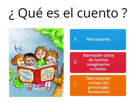 Cuestionario Sobre El Cuento Quiz