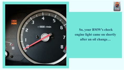 Ppt Do This If Your Bmw S Check Engine Light Comes On After Oil