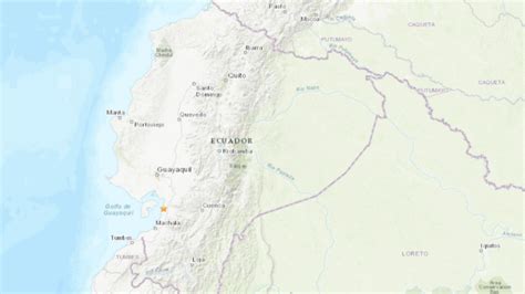 Un Sismo De Magnitud 6 7 Sacudió Ecuador Este Sábado Según Reportes