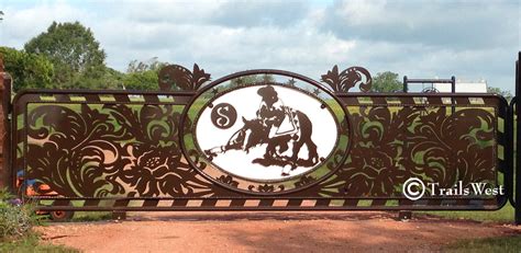 Trails West Gate Company Ranch Gates Driveway Gates Western Signs