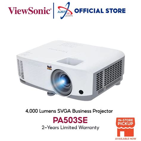 VIEWSONIC PA503SE PROJECTOR WITH CARRING CASE Shopee Malaysia