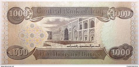 Iraq Iraq 1000 Dinars 2013 PICK 99a NEUF