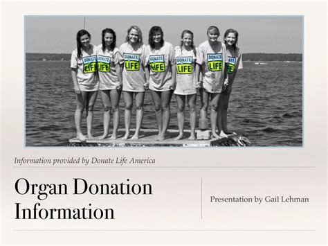 Organ Donation Information Ppt