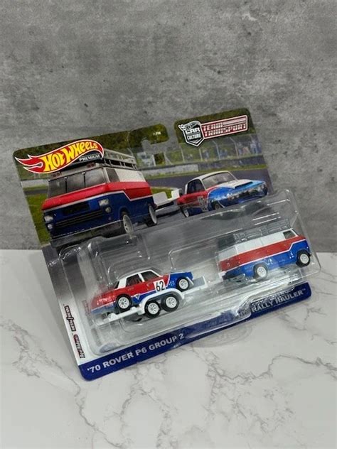 HOT WHEELS PREMIUM Team Transport Rover P Rallye Hauler EUR PicClick FR