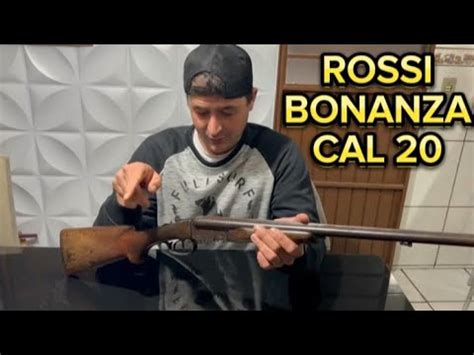 CARTUCHEIRA ANTIGA ROSSI BONANZA PARALELA CAL 20 YouTube