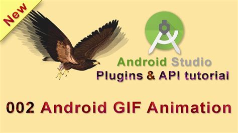 002: Android GIF Animation Drawable : Android Studio Plugins & API Tutorial - YouTube