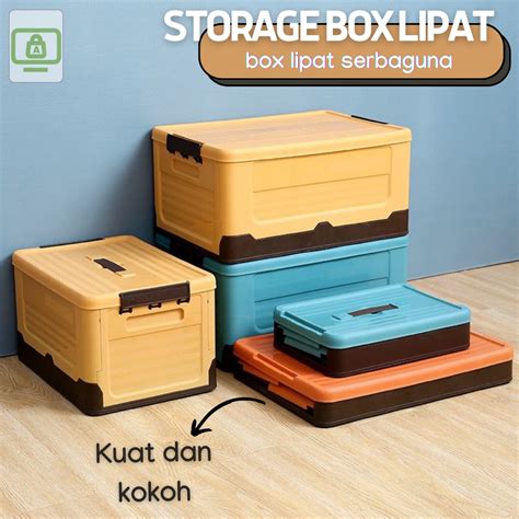 Jual Storage Foldable Box Kotak Penyimpanan Plastik Box Container