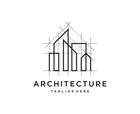 Modello Vettoriale Di Architettura Logo Design