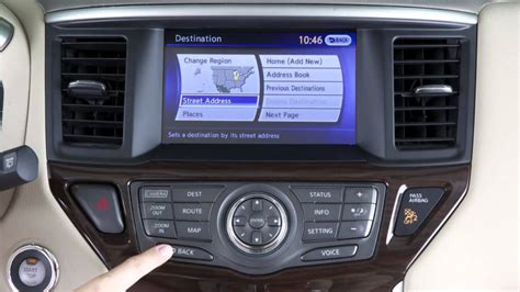 Nissan Pathfinder Navigation System Overview If So Equipped