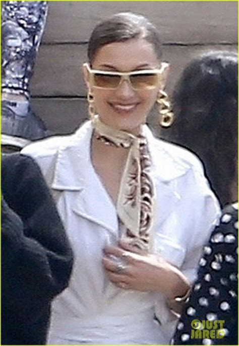 Kendall Jenner Bella Hadid Went Topless In Thong Bikini Bottoms While On Vacation Photo