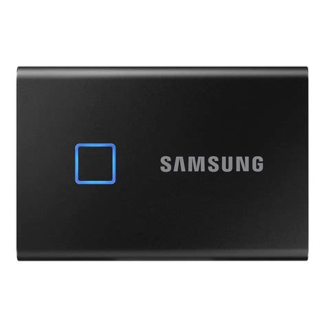 500 GB PORTABLE SSD เอสเอสดพกพา SAMSUNG T7 TOUCH BLACK MU PC500K WW