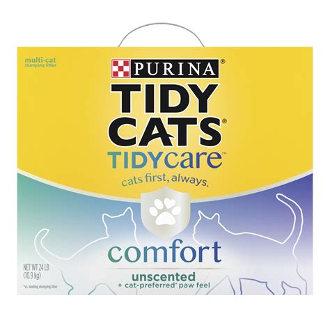 Purina Tidy Cats Tidy Care Comfort Unscented Clumping Cat Litter Odor