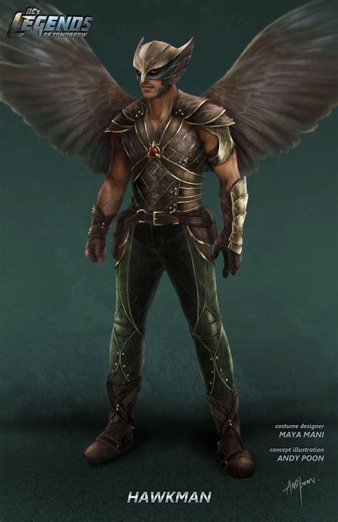 The Art of Andy Poon: Hawkman and Hawkgirl