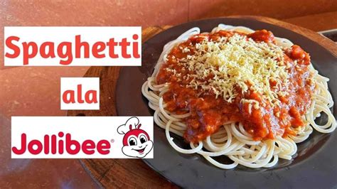 Paano Magluto Ng Spaghetti Ala Jollibee Ph Kapampangan Cooking Youtube