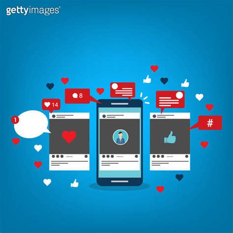 Viral Content Social Activity And Smm Likes Shares And Comments