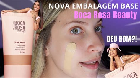 NOVA EMBALAGEM Da BASE BOCA ROSA BEAUTY AGORA VAI Michelle