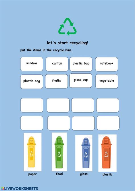 Reduce Reuse Recycle Worksheet By Teach Simple 52 Off Worksheets