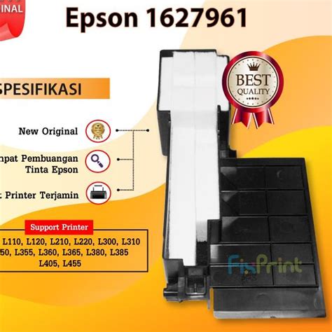 Jual Produk Trend Inkpad Ink Pad Printer L110 L120 L210 L220 Busa Pembuangan Tinta Epson L300