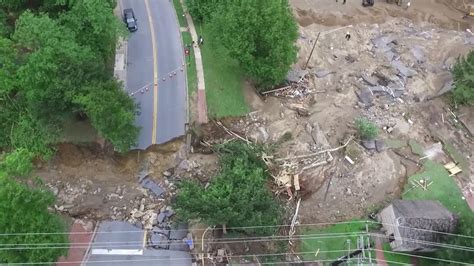 Drone Footage Shows Devastation After Flooding In Ellicott City Md