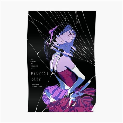 "Perfect Blue poster" Poster for Sale by dinosoris | Redbubble