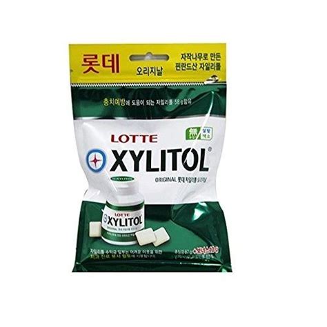 Lotte Xylitol Chewing Gum Refill Pack Original Oz