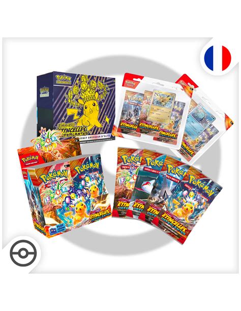 Starter Pack Pokémon EV8 Étincelles Déferlantes FR