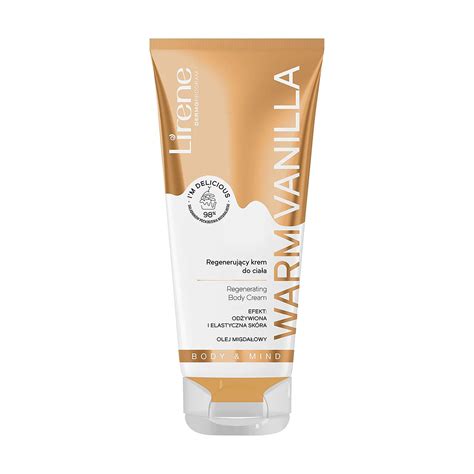 Восстанавливающий крем для тела Lirene Warm Vanilla, 200 мл - купить на ...