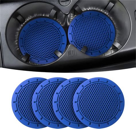 Amazon Fasebeek 4 PCS Car Center Console Coaster 2 75 X 0 19