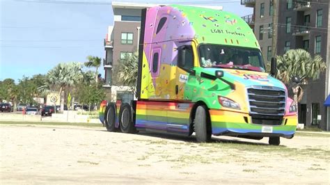 Lgbt Truck Drivers Show Pride With Rainbow Rider Wish Tv Indianapolis News Indiana Weather