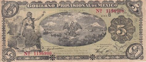 Pesos Xii Issue Gobierno Provisional De