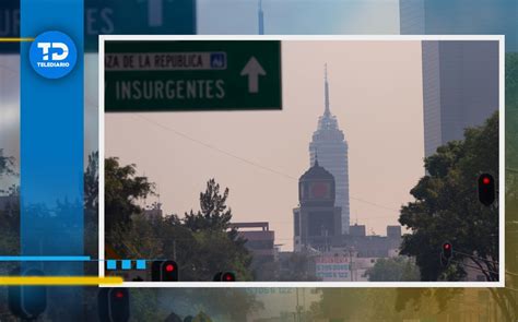 Calidad Del Aire Cdmx ¿hay Contingencia Ambiental 17 Abril 2024 Telediario México