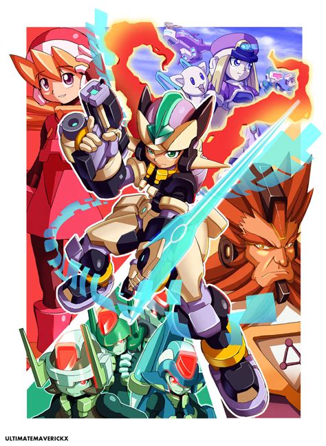 Megaman Zx Ultimus By Ultimatemaverickx On Deviantart