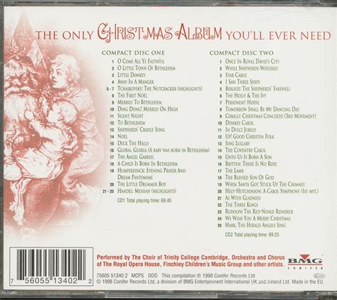 Various Cd The Only Christmas Album Youll Ever Need 2 Cd Bear