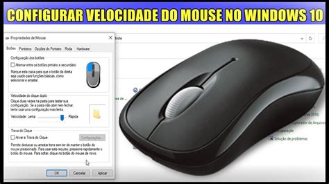 Como Aumentar Ou Diminuir A Velocidade Do Mouse No Windows Youtube