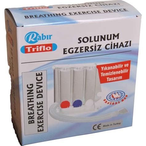 Rabır Triflo Solunum Egzersiz Cihazı 3 Tane Üfleme Topu Fiyatı