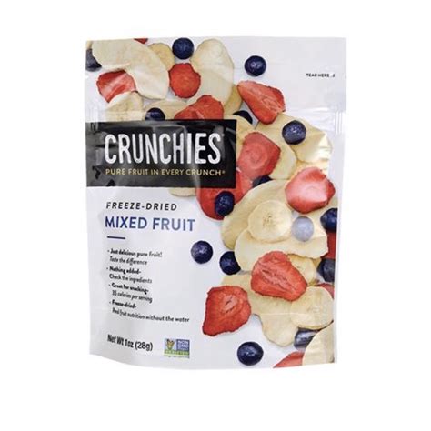 Crunchies Freeze Dried Mixed Fruits G Shopee Philippines