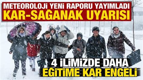 Son dakika Meteoroloji yeni hava raporunu yayımladı 4 ilimizde daha