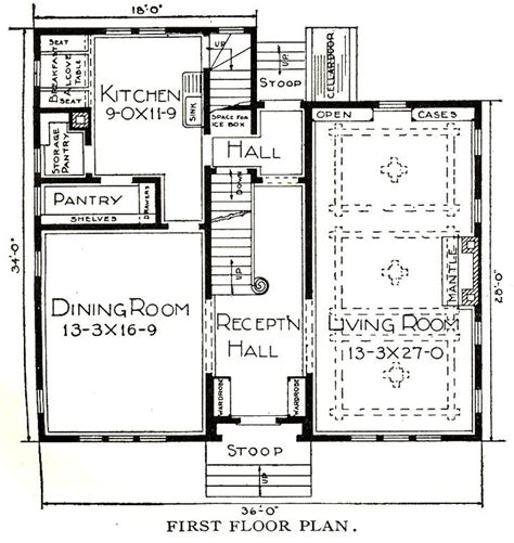 Pretty Pretty Preston Sears Modern Homes Floor Plans Sears Kit