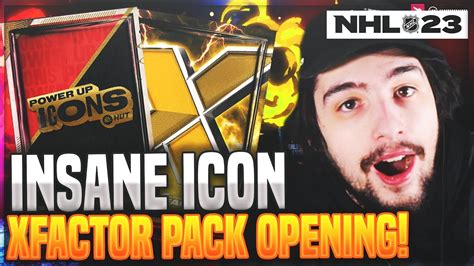 Icon X Factor Choice Pack Opening In Nhl Hut Youtube