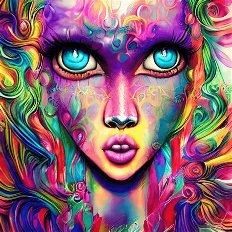 Fairy Lisa Frank Hyperrealistisches Meisterwerk Mit Komplizierten