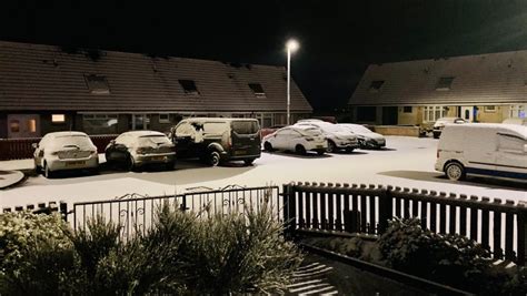 Scots Wake Up To Snow And Ice Following Weather Warning Stv News