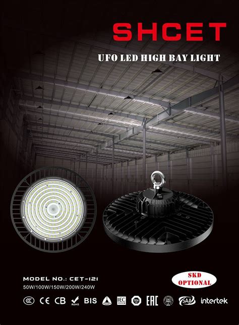 Indoor Outdoor Ip65 Mining Lamp 100w 120w 150w 200w 240w Ip65 Ufo Led