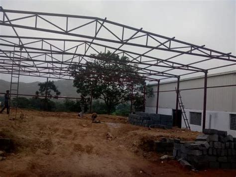 Prefab Mild Steel Industrial Shed Structure Fabricated At Rs Sq Ft