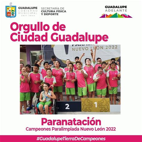 Municipio De Guadalupe On Twitter Los Paratletas De GuadalupeNL Por