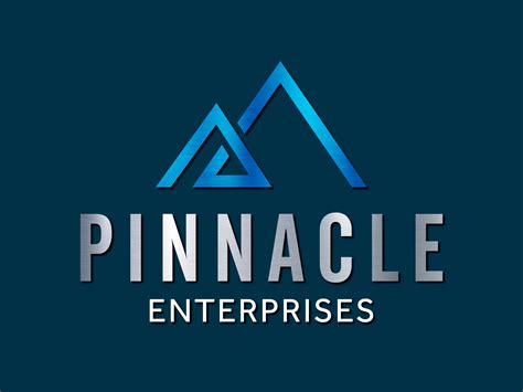 Pinnacle Enterprises Logo | Purple Possum Design – Graphic Design ...