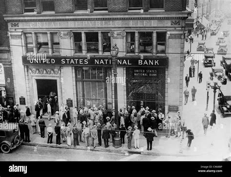 Great Depression Bank Hi Res Stock Photography And Images Alamy