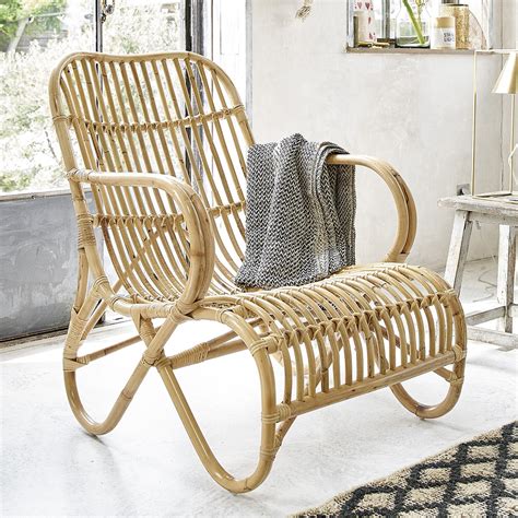 Relaxsessel Aus Rattan Boho Loungem Bel Bdbd