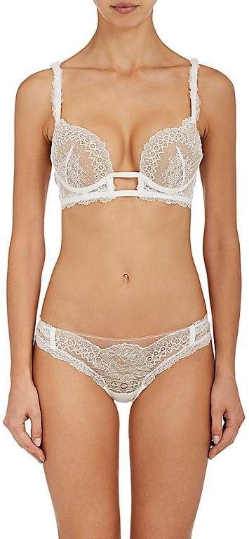 La Perla Women S Lace Frills Pushup Bra Designer Bra Lace Layers Bra Shop Barneys New York