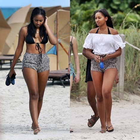 Too S Xy U S President S Daughter Sasha Obama Flaunts Bikini Hot Body